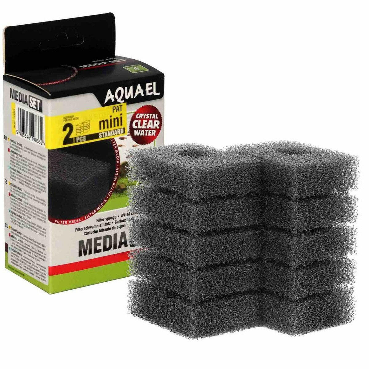 AquaEl Sponge Pat Mini Standard 2 pcs AquaEl