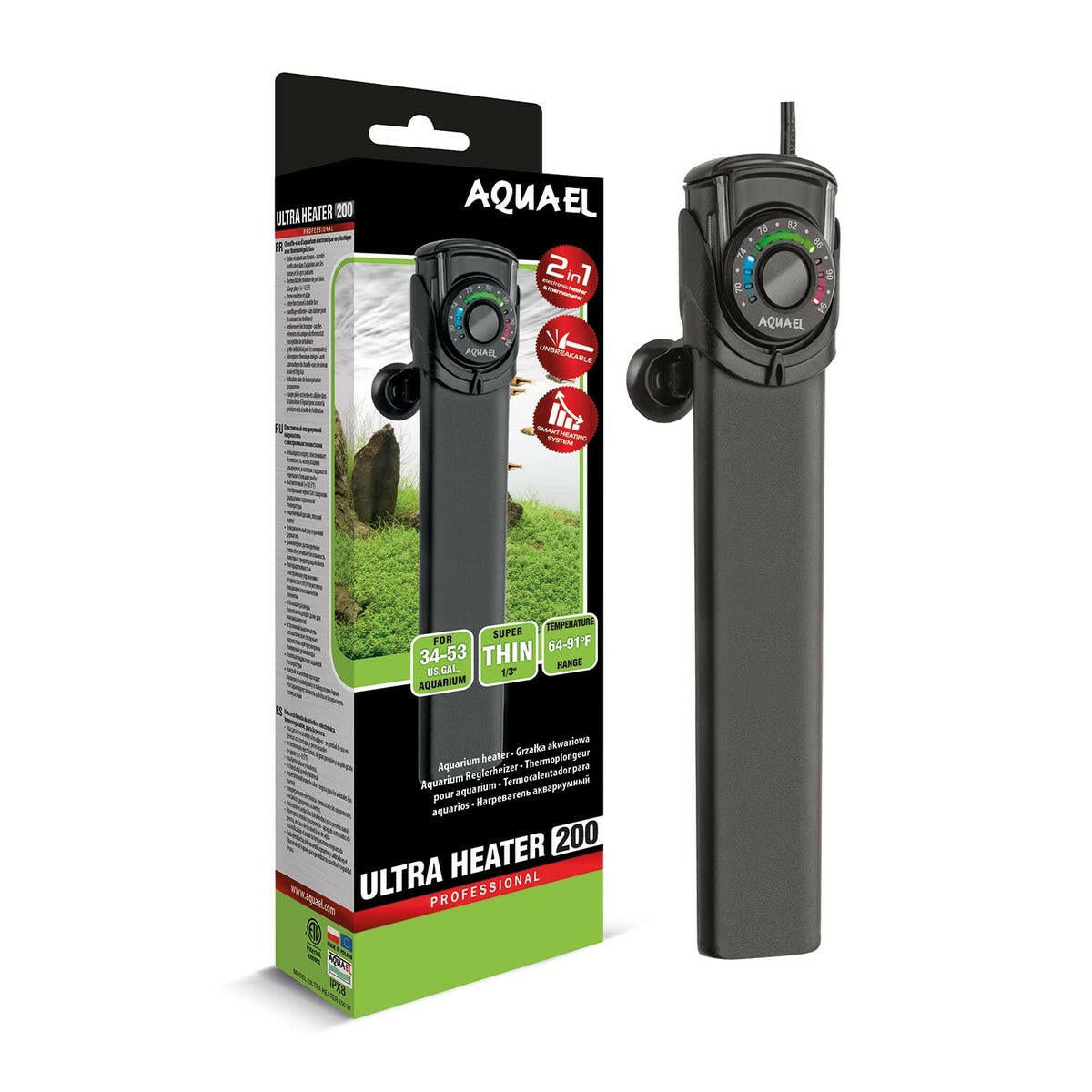 AquaEl ULTRA Heater 200 Watt AquaEl
