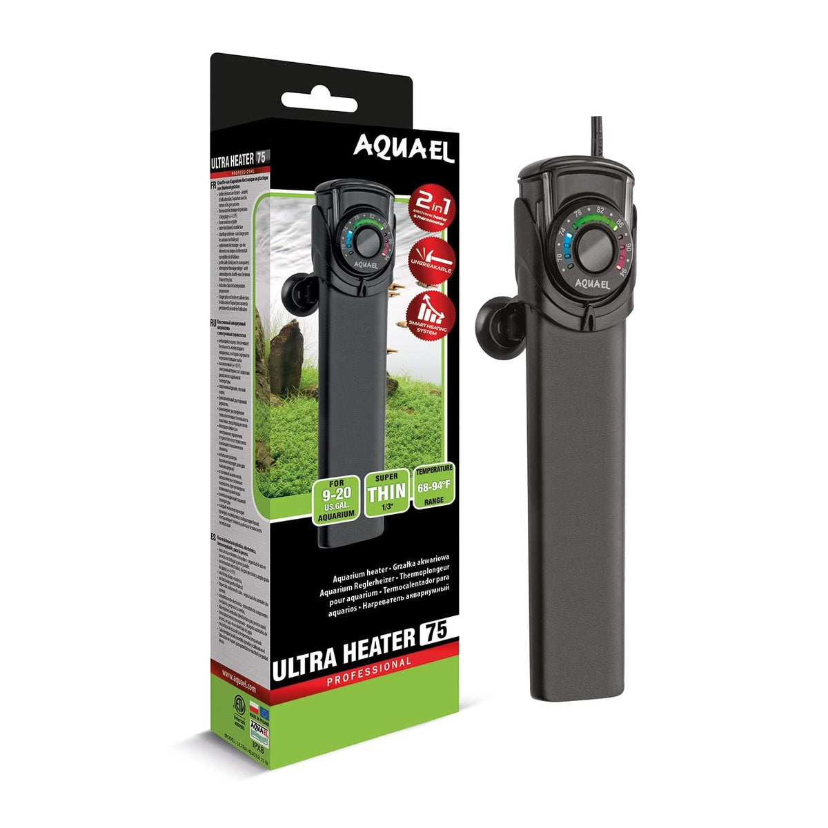 AquaEl ULTRA Heater 75 Watt AquaEl