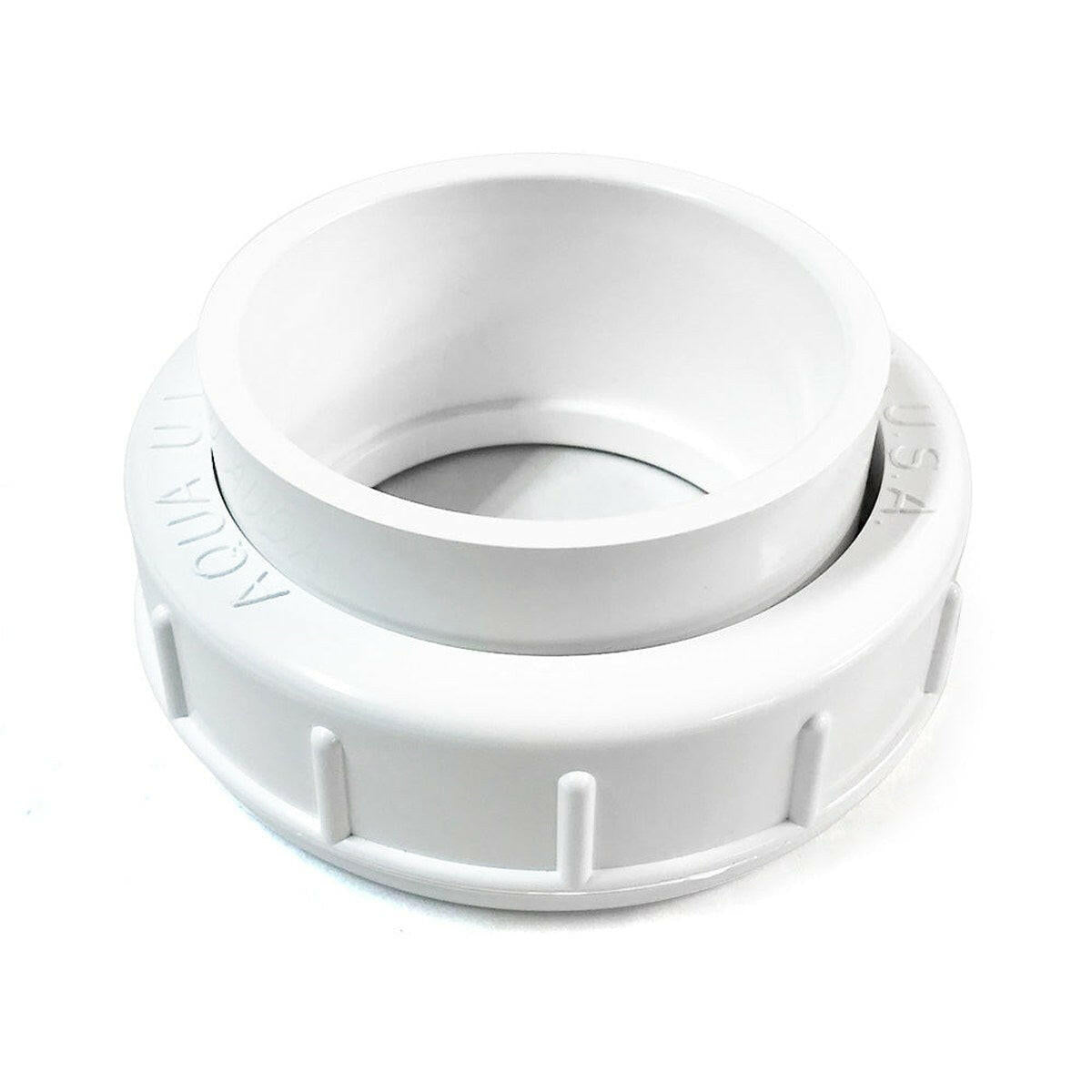 AquaUltraviolet Replacement Union Half 2" White Aqua Ultraviolet