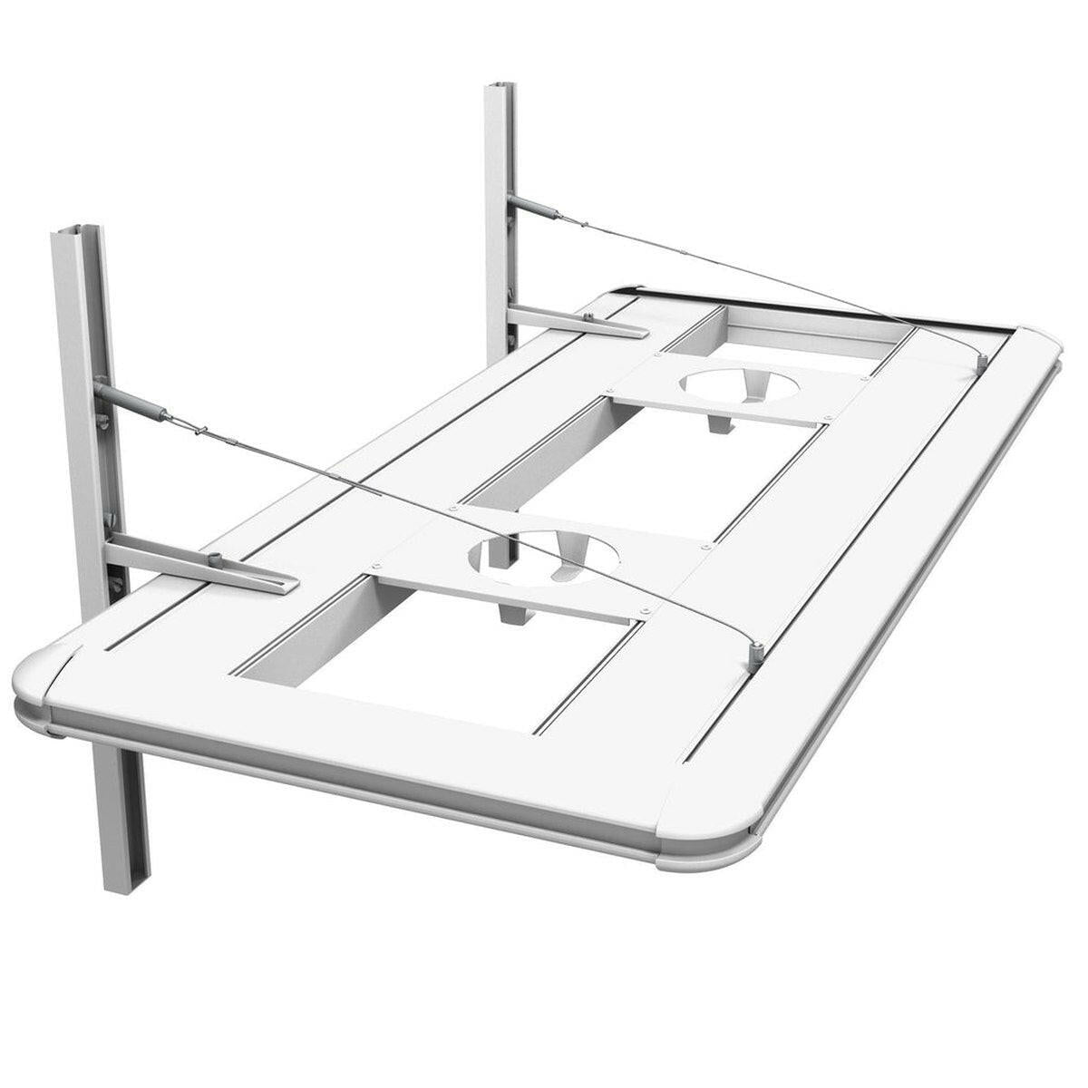 Aquatic Life Floating Suspension Fixture Hanger, White (Pair