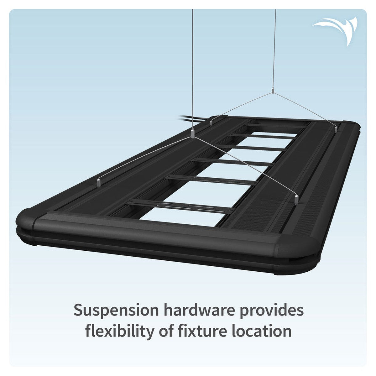 Aquatic Life G3 T5 HO Hybrid 4-Lamp Mounting System Fixture, Black 48-Inch Aquatic Life