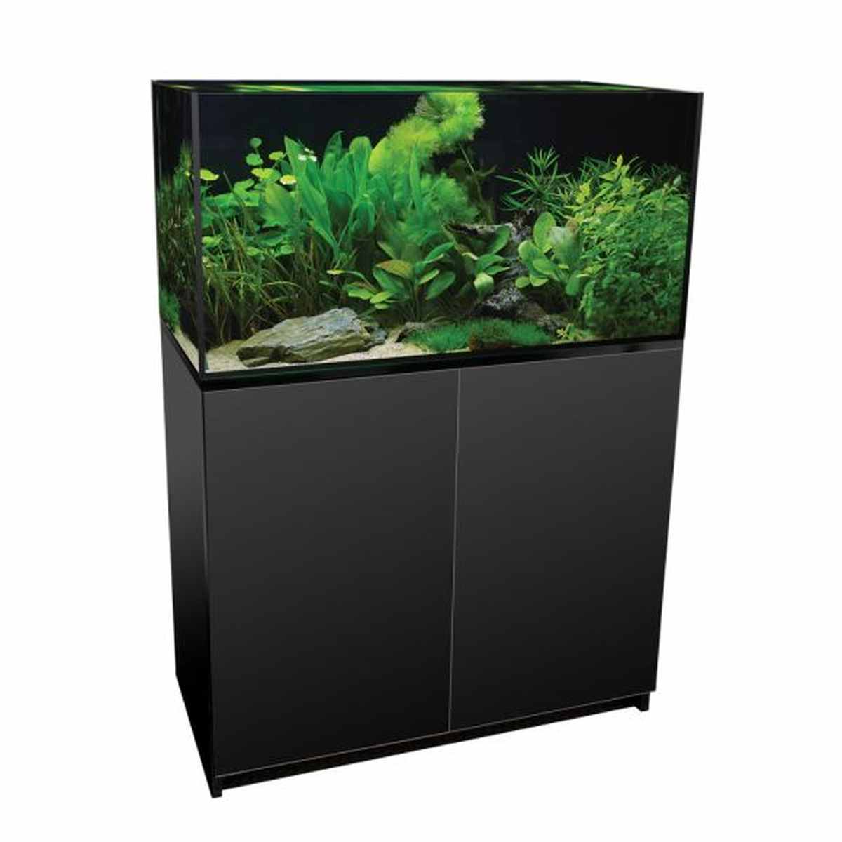Aquatop Forza 44g Rectangular Tank & Black Stand Combo, FZA-44GR Aquatop