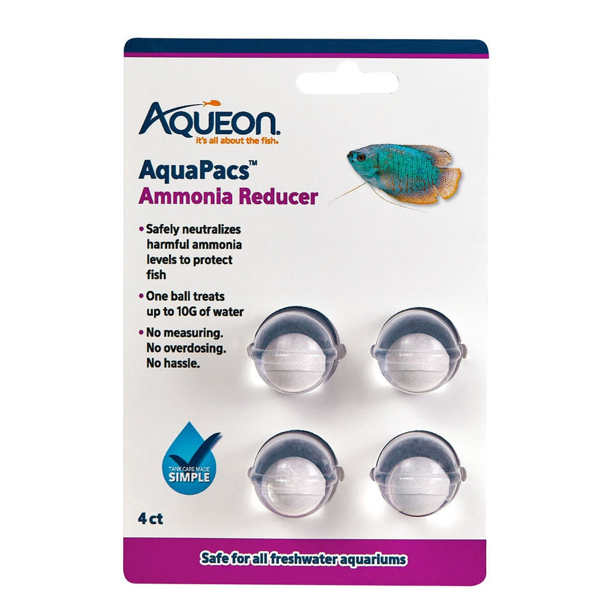 Aqueon AquaPacs Ammonia Reducer Lawn and Pets