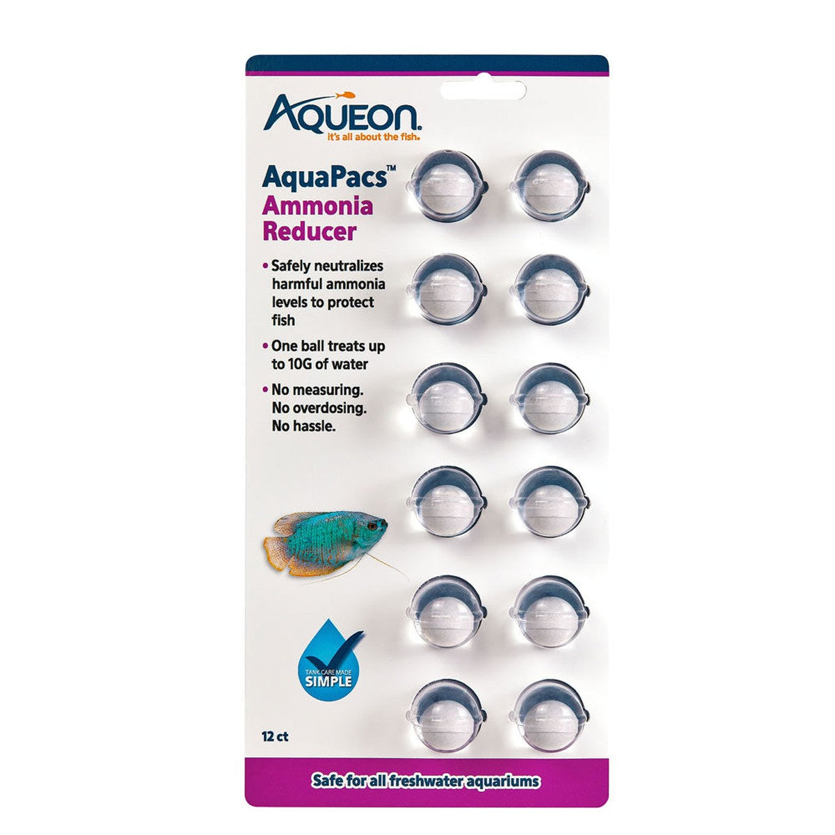 Aqueon AquaPacs Ammonia Reducer Lawn and Pets