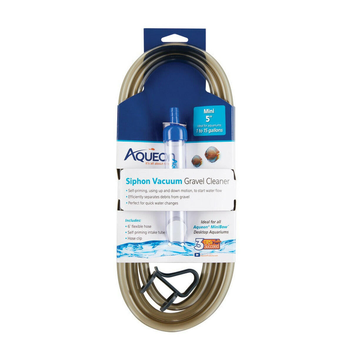 Aqueon Aquarium Siphon Vacuum Gravel Cleaners