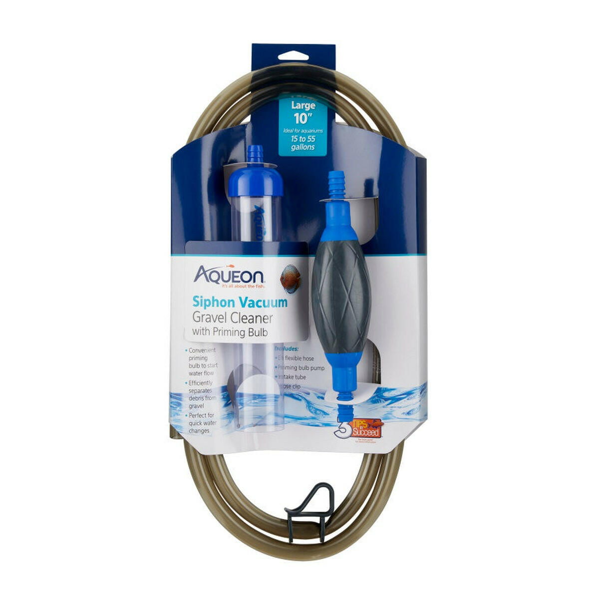 Aqueon Aquarium Siphon Vacuum Gravel Cleaners.