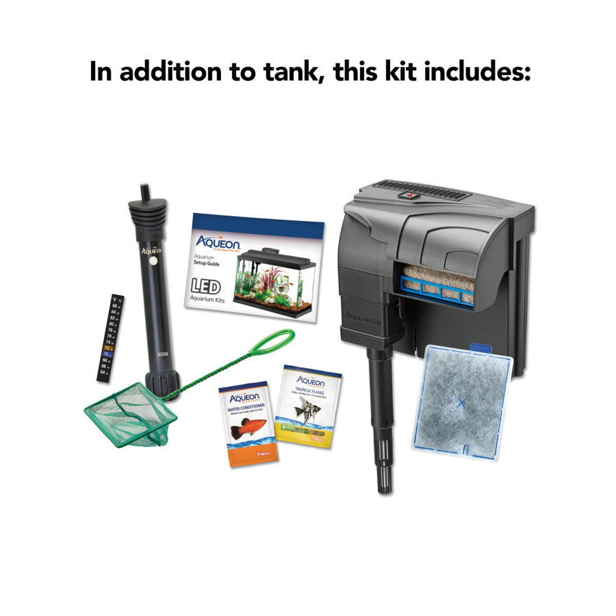 Aqueon Aquarium Starter Kit with LED Lighting 29G Aqueon