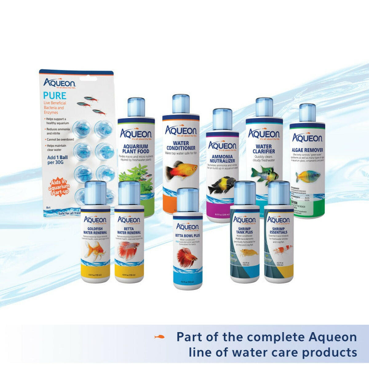Aqueon Aquarium Water Conditioner Bottle.