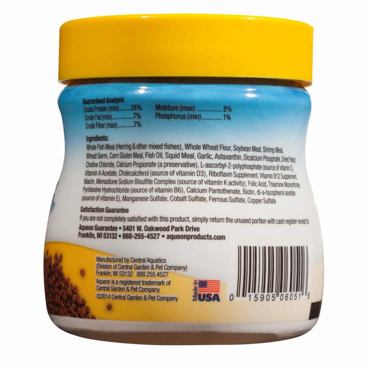 Aqueon Betta Fish Food Floating Pellet Aqueon