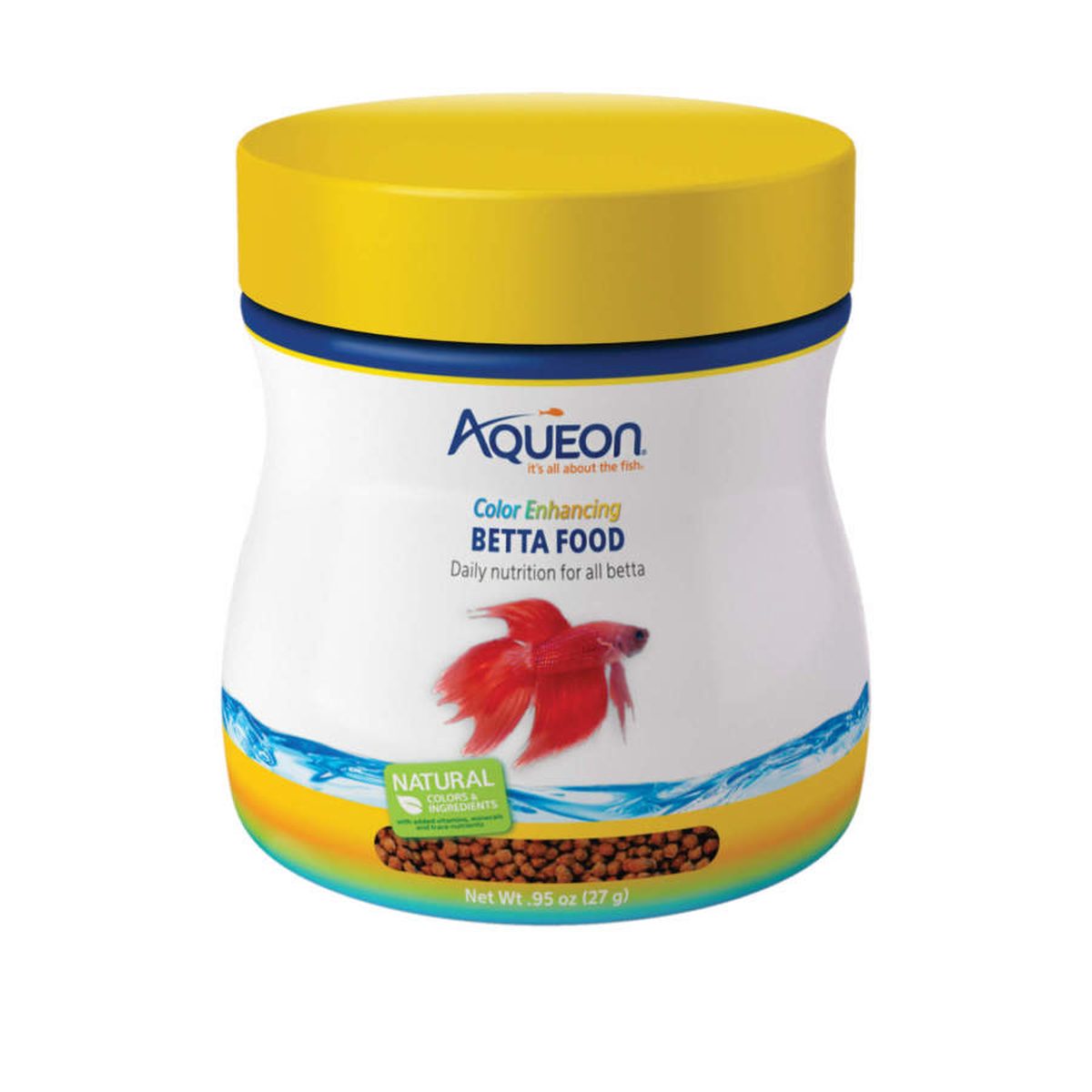 Aqueon Betta Food Color Enhancing Aqueon
