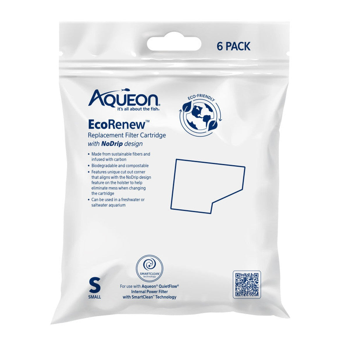 Aqueon EcoRenew Replacement Cartridge - Small Aqueon