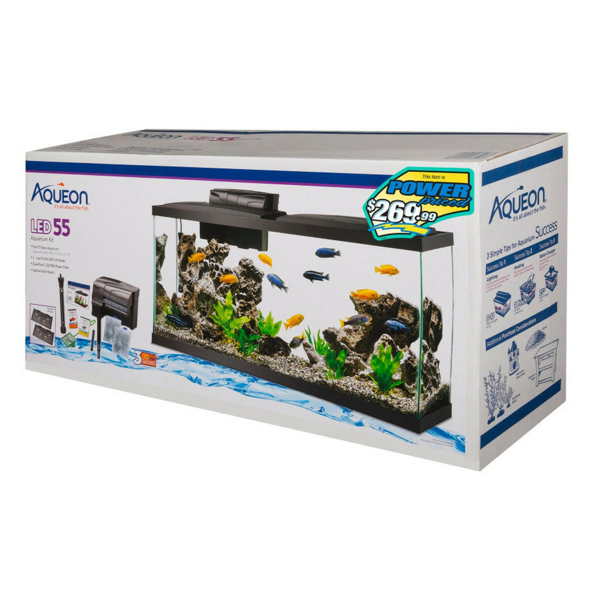 Aqueon LED Aquarium Kit.
