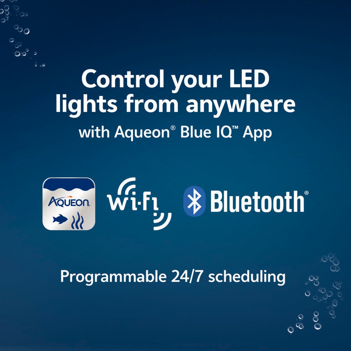 Aqueon OptiBright Smart LED Light Fixture Aqueon
