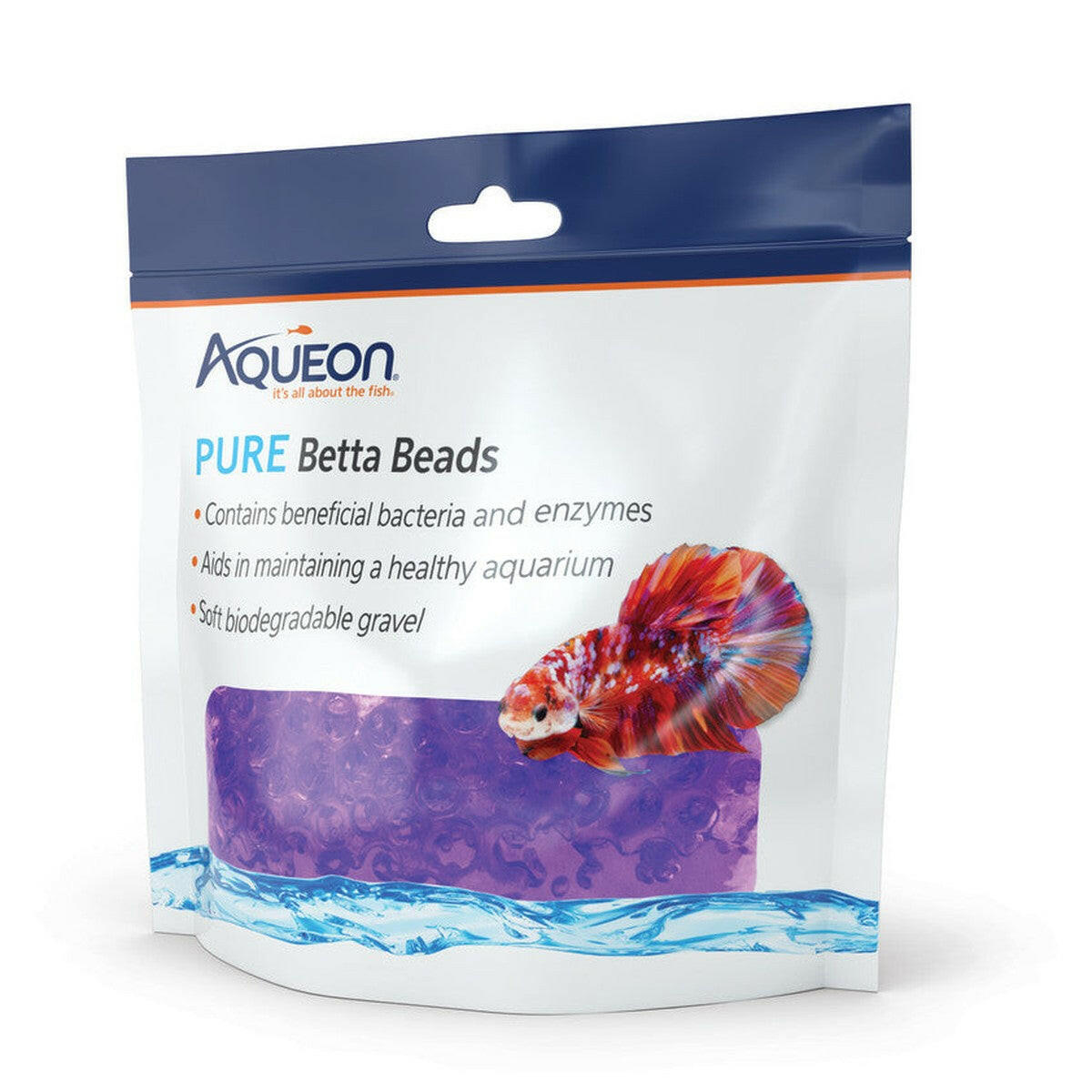 Aqueon PURE Betta Beads.