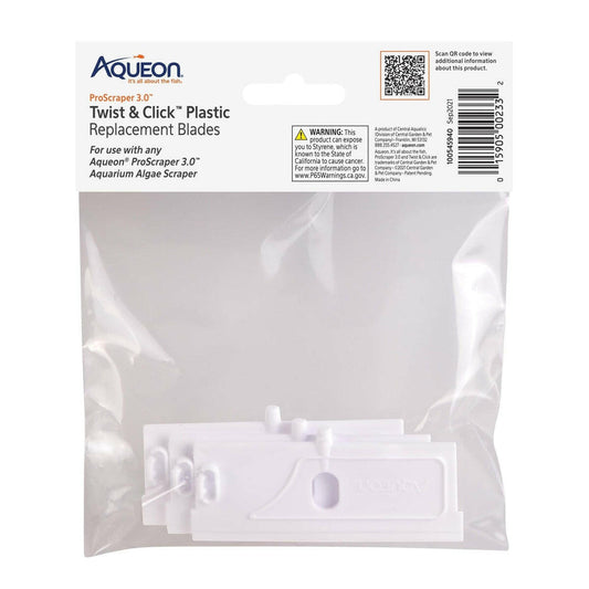 Aqueon ProScraper 3.0™ Twist&Click ™ Plastic Replacement Blades Aqueon