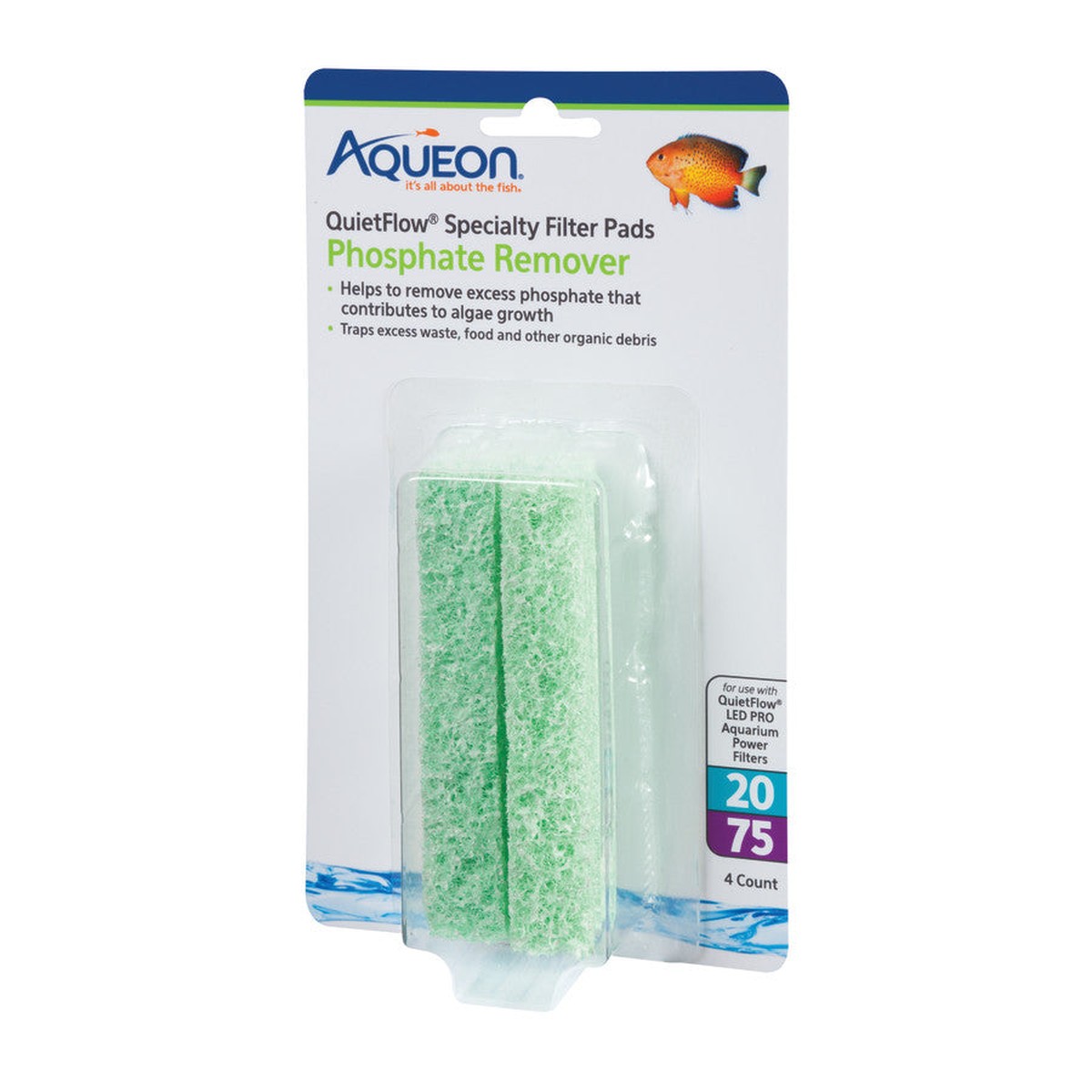 Aqueon Replacement Specialty Filter Pads Ammonia Reducer Aqueon