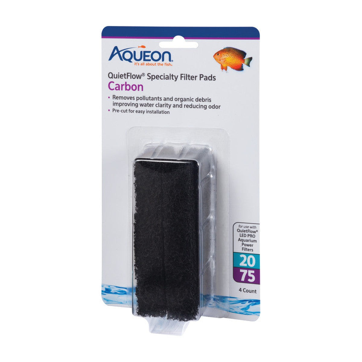 Aqueon Replacement Specialty Filter Pads Ammonia Reducer Aqueon