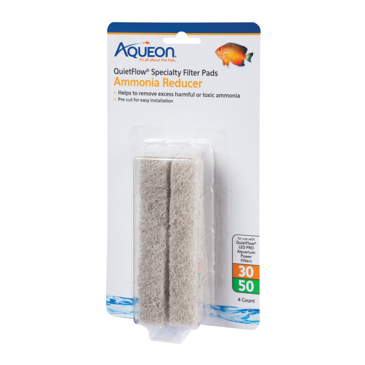 Aqueon Replacement Specialty Filter Pads Ammonia Reducer Aqueon