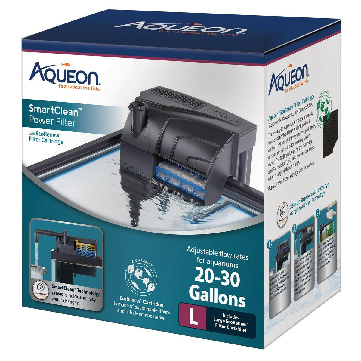 Aqueon SmartClean Power Filter - 20