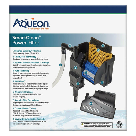 Aqueon SmartClean Power Filter - 30-50 gal Aqueon