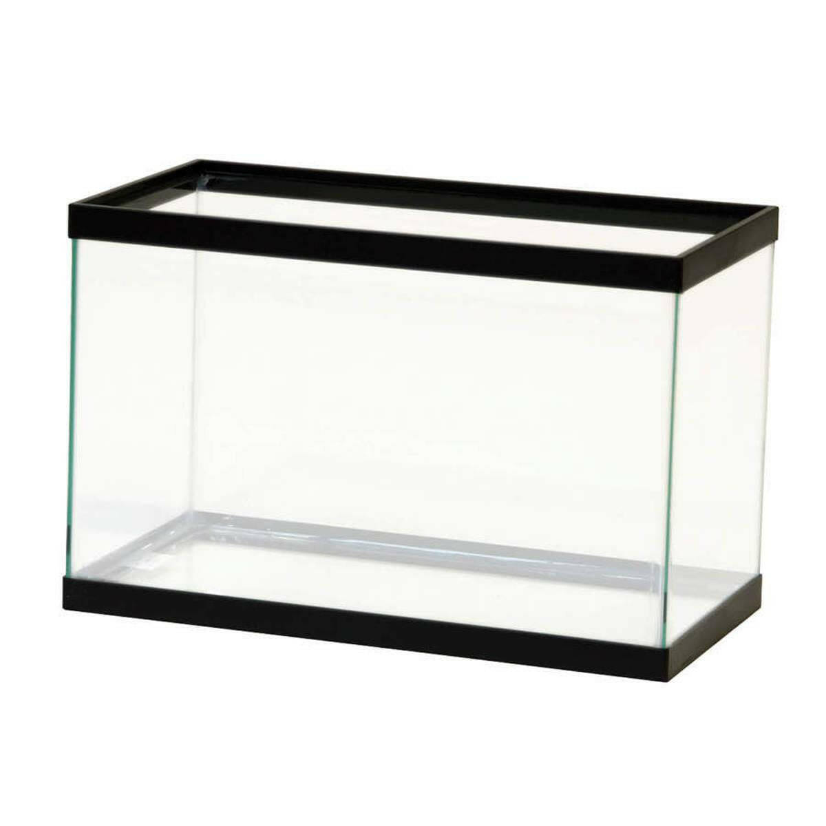 Aqueon Standard Glass Rectangle Aquarium Clear Silicone.