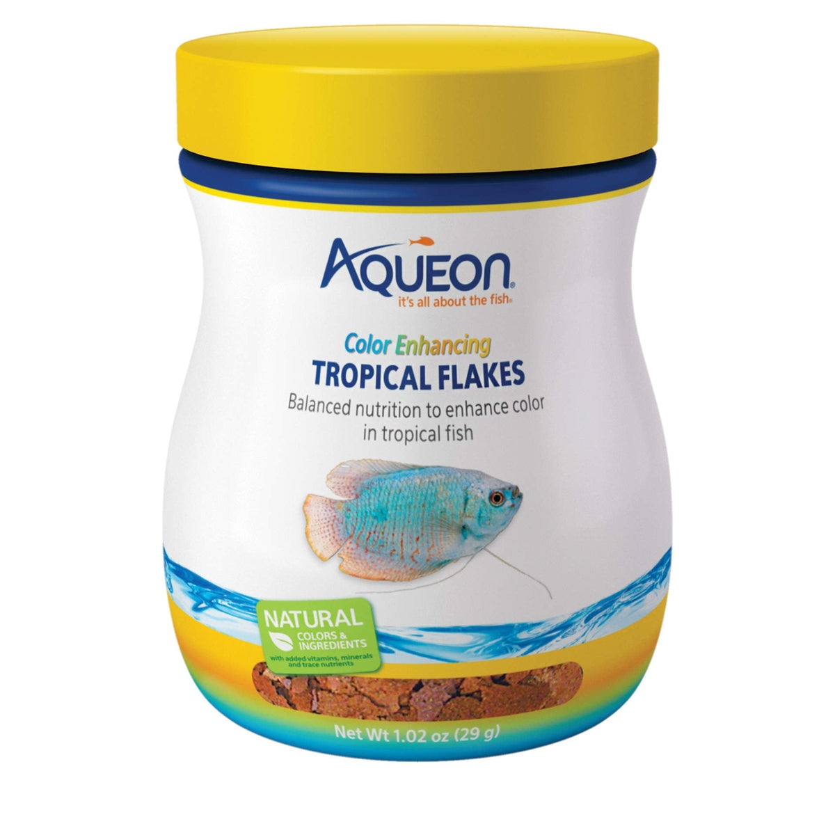 Aqueon Tropical Flakes Color Enhancing Aqueon
