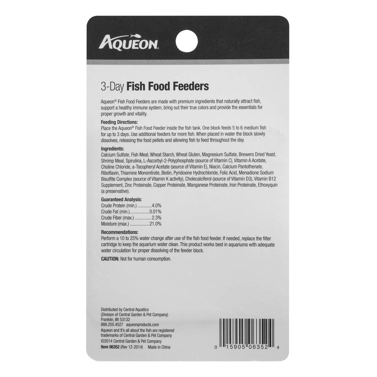 Aqueon Vacation Feeders Aqueon