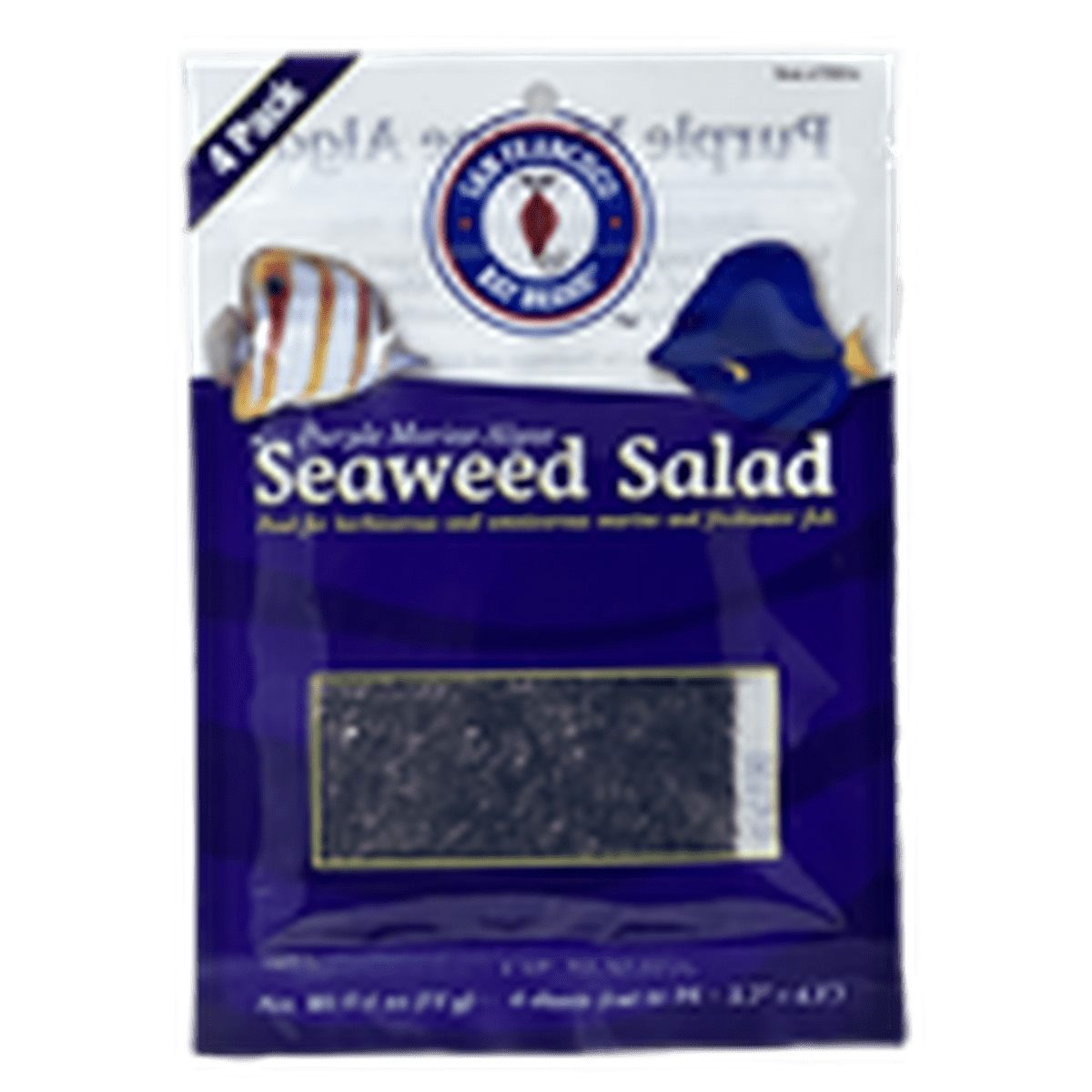 Bay Brand Purple Seaweed Salad 4 Ct. 11g San Francisco Bay Brand