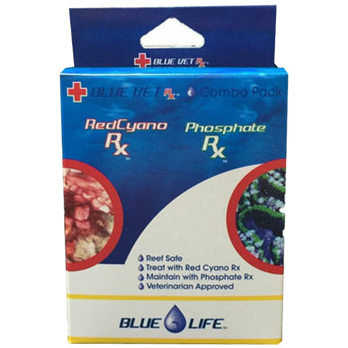 BlueLife Combo Pack Red Cyano Rx & Phosphate Rx Blue Life