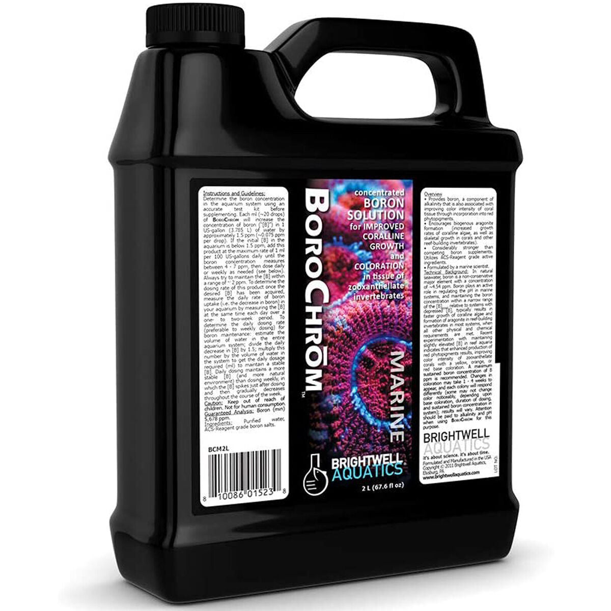 BoroChrom – Concentrated Boron Supplement for Coralline & Coral Growth Brightwell Aquatics