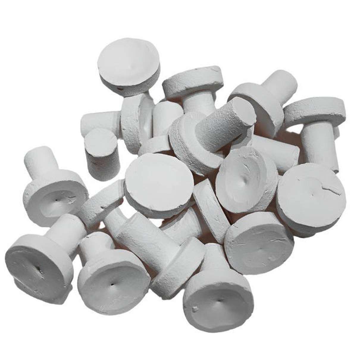 Boston Aqua Farms Ceramic Reef Plugs 20 Per Bag - PURPLE Boston Aqua Farms