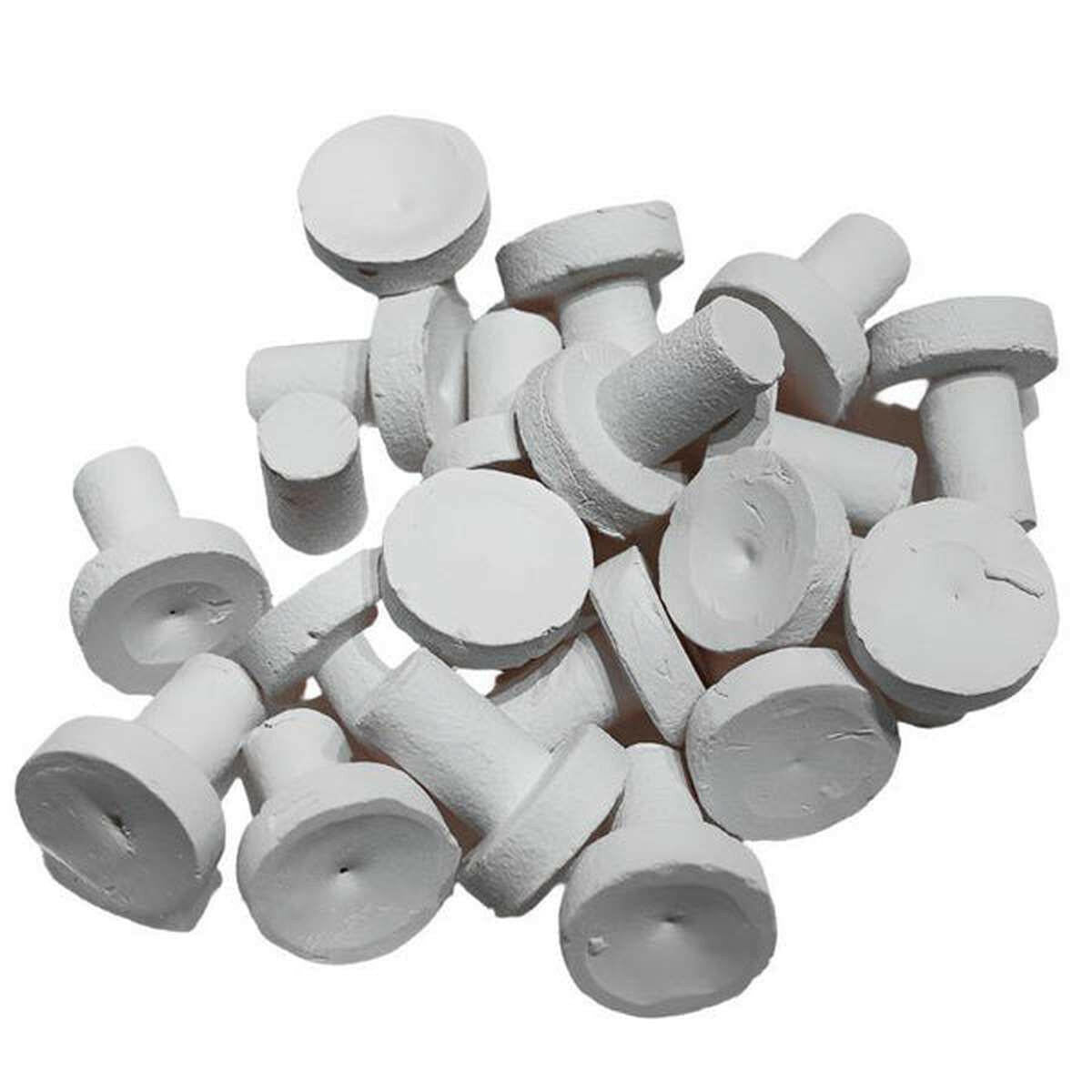 Boston Aqua Farms Ceramic Reef Plugs 20 Per Bag - PURPLE Boston Aqua Farms