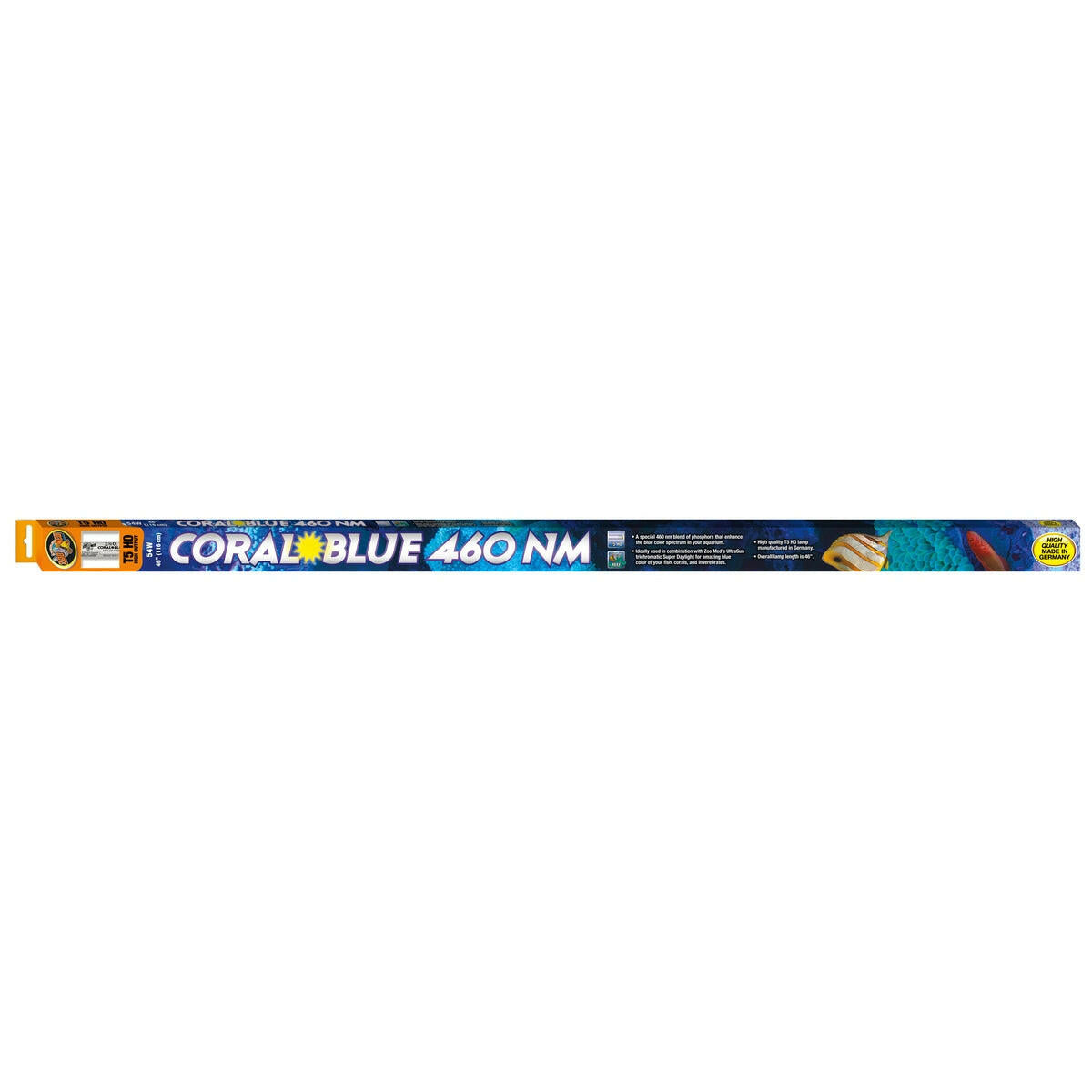 Zoo Med T5 HO Coral Blue 460 NM Zoo-Med