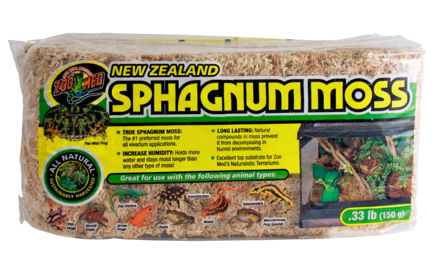 Zoo Med New Zealand Sphagnum Moss Zoo-Med