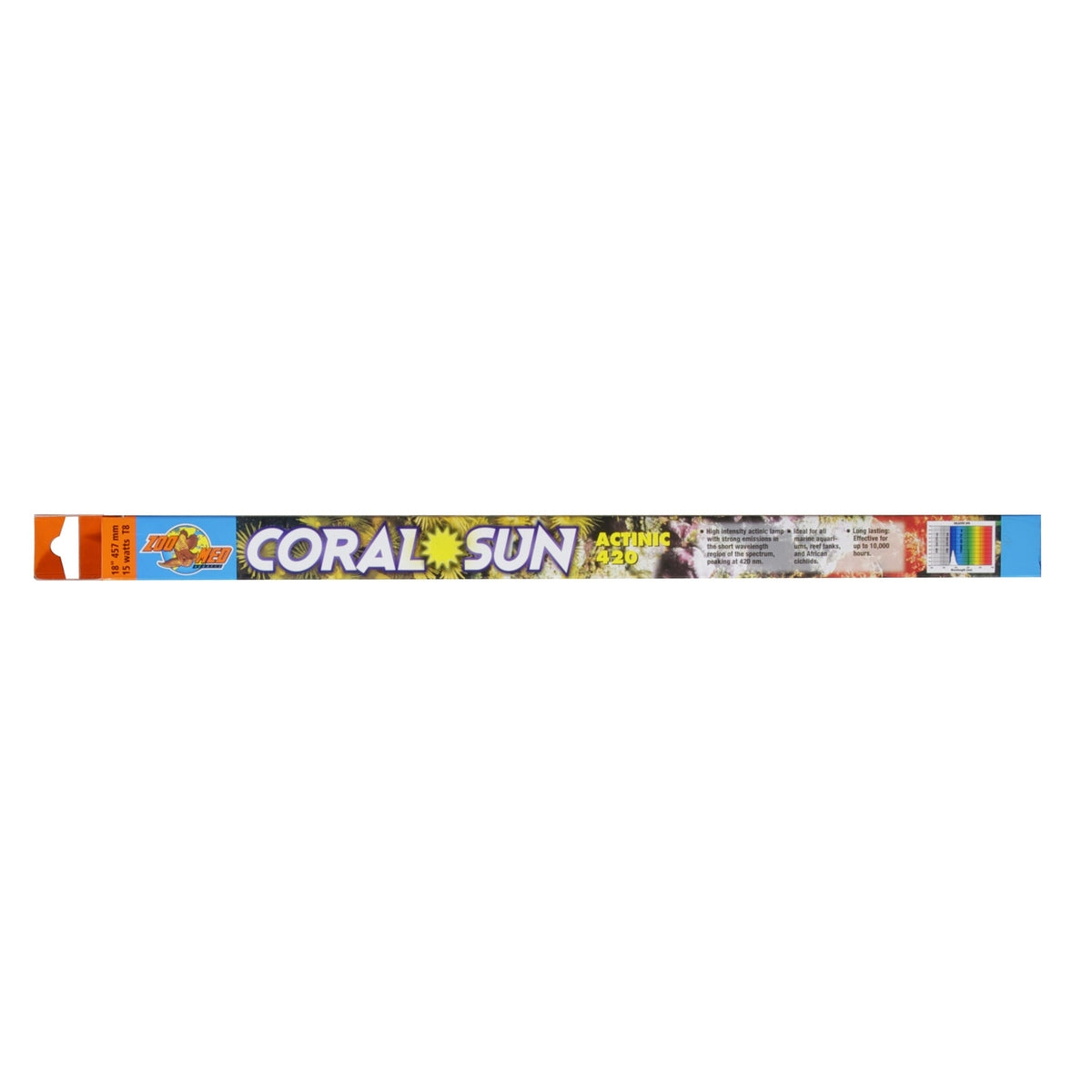 Zoo Med T8 Coral Sun® Actinic 420 Zoo-Med