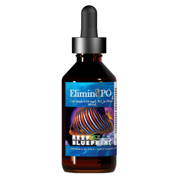 Captiv8 Reef BluePrint – Isol8:Elimin8 PO₄ 60 mL — Targeted Liquid Phosphate Remover for Marine/Reef Captiv8 Aquaculture