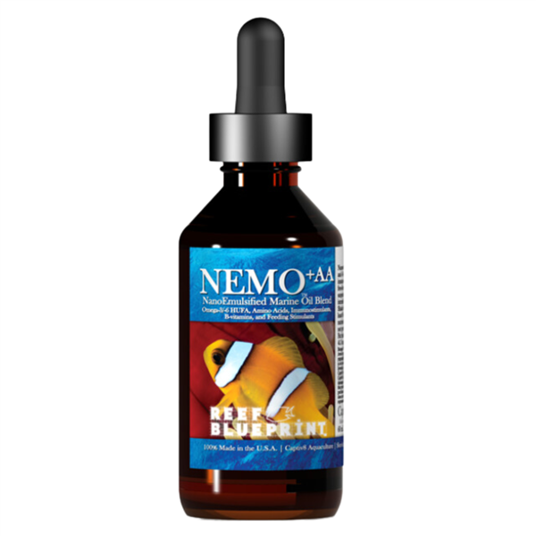 Captiv8 Reef BluePrint – NEMO+AA (60 mL, 355 mL) — Targeted Amino Acids & Nutritional Complex for Anemones & Corals