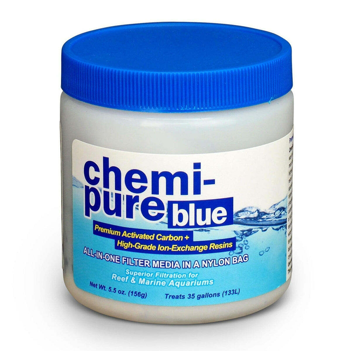 Chemi-pure Blue – Advanced Filtration for Marine & High pH Freshwater Aquariums