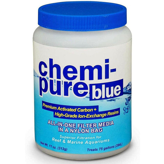 Chemi-pure Blue – Advanced Filtration for Marine & High pH Freshwater Aquariums Boyd