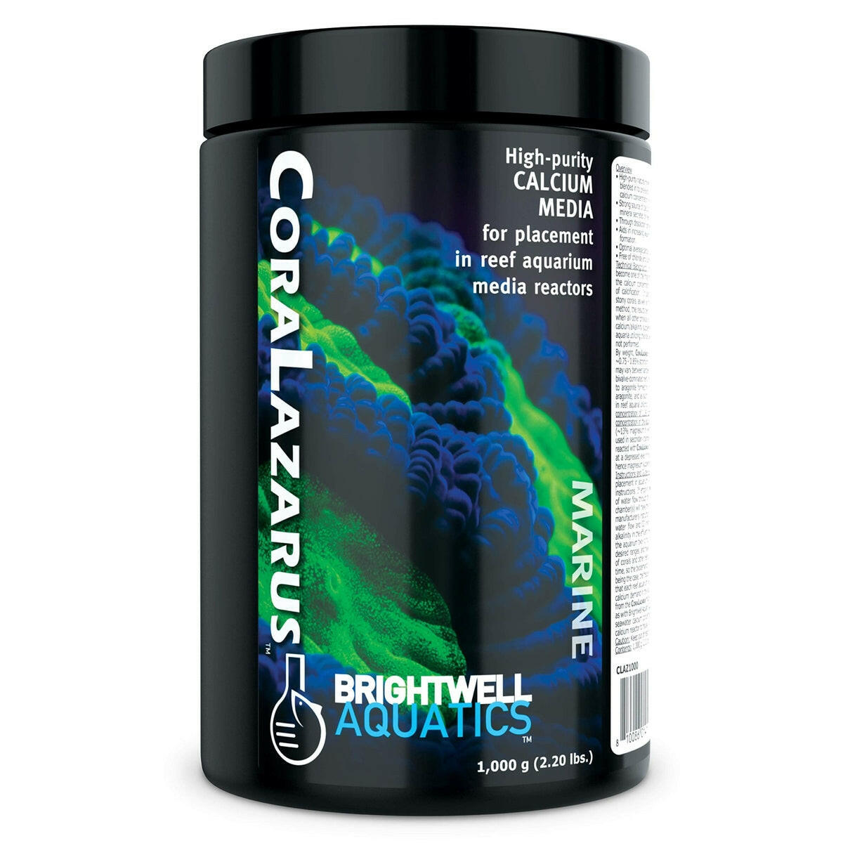 CoraLazarus – High-Purity Mineral Media for Calcium Reactors & Substrate Enhancement.