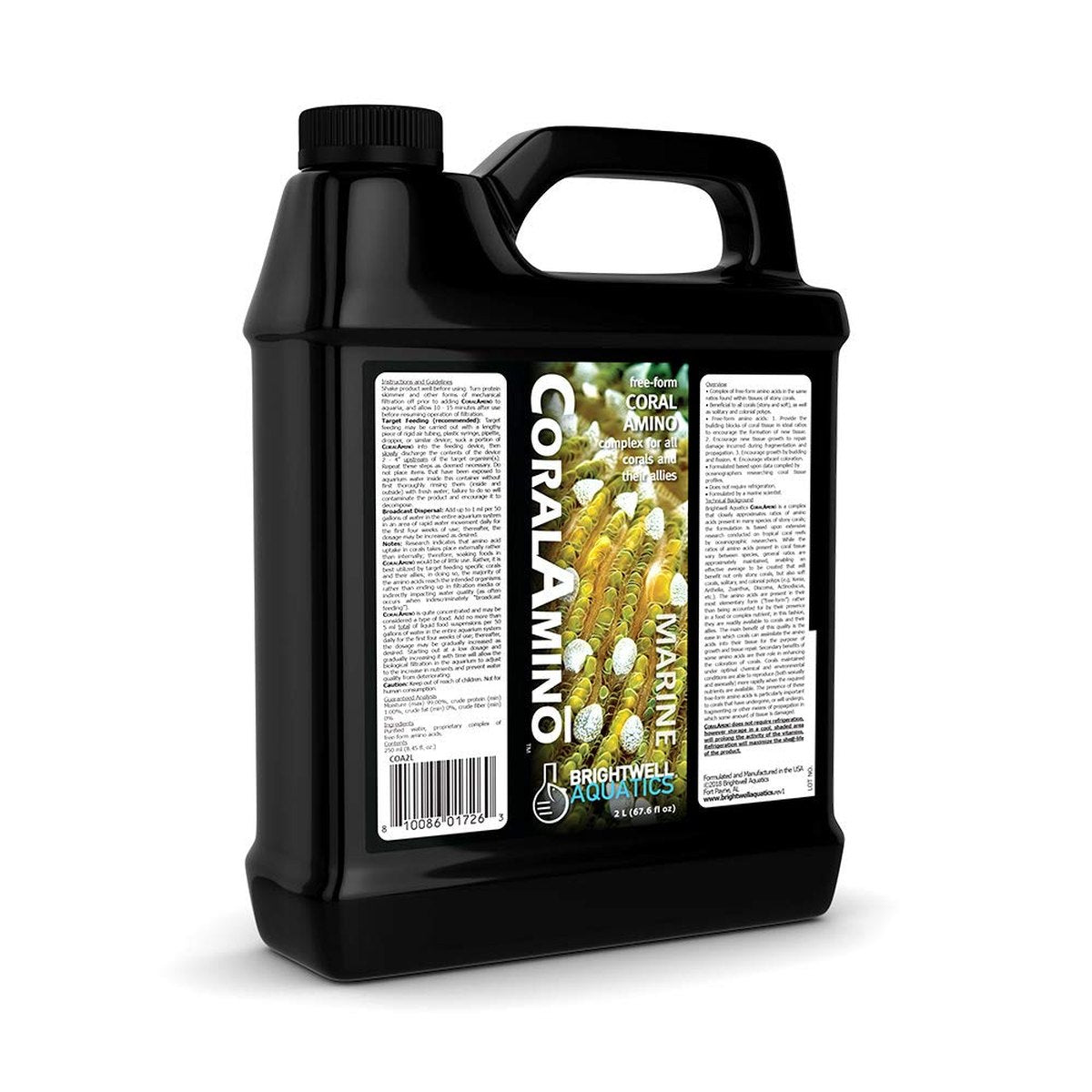 CoralAmino – Advanced Amino Acid Supplement for Coral Growth & Coloration Brightwell Aquatics