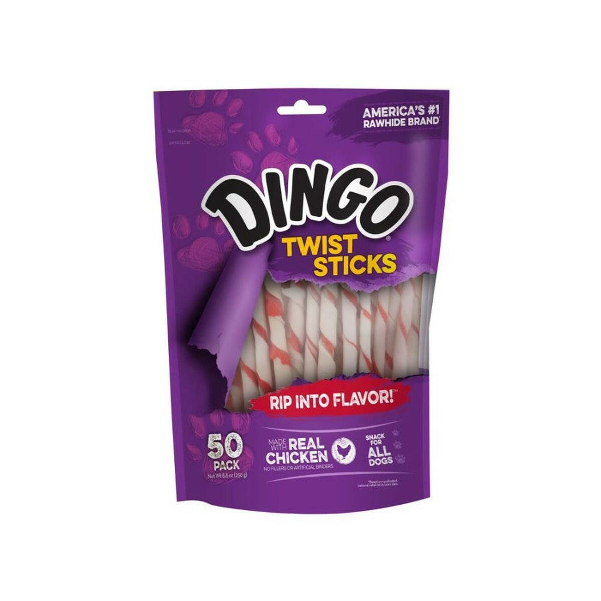 Dingo Twist Sticks Dog Treats Dingo