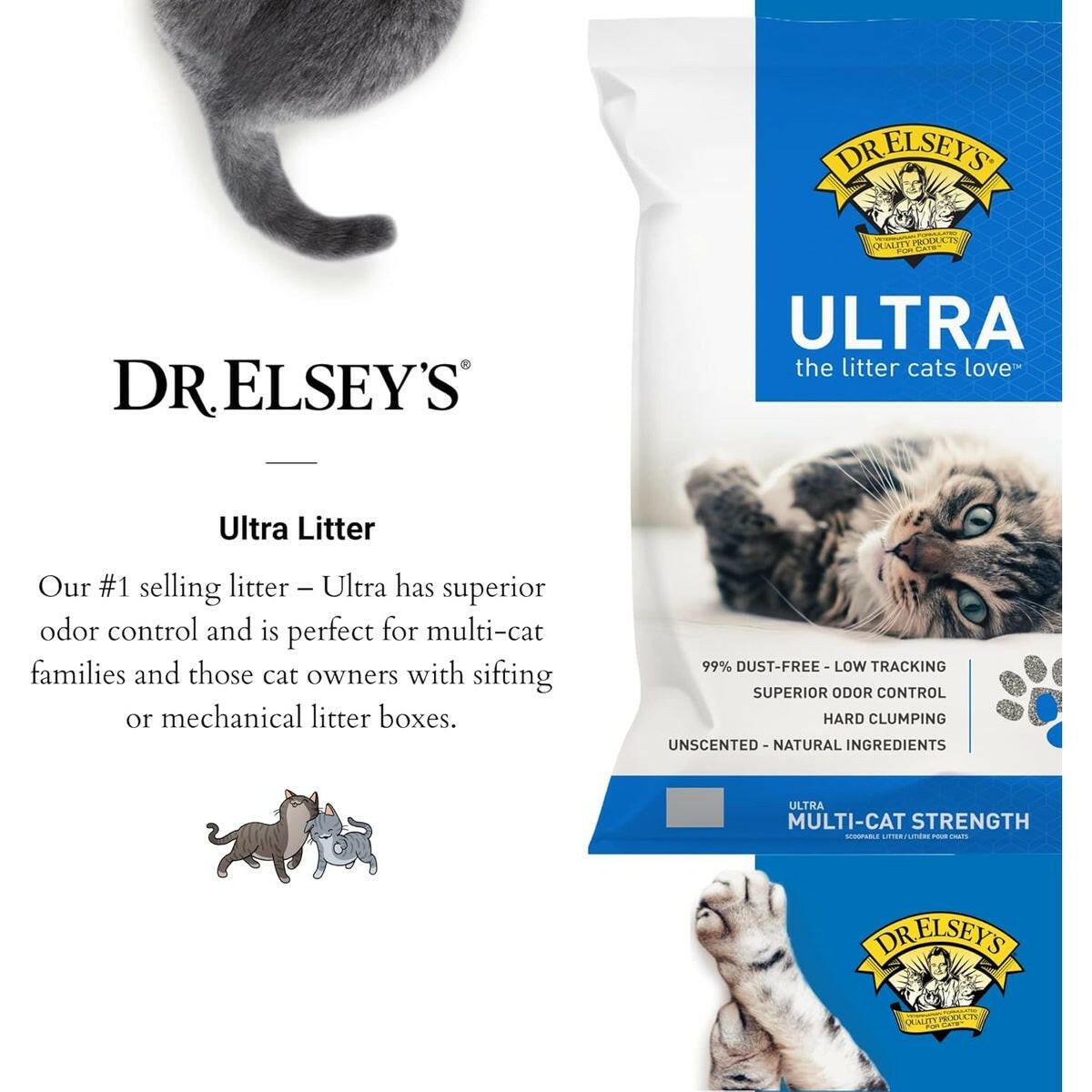 Dr. Elsey's Ultra Precious Scoopable Cat Litter Dr. Elsey's