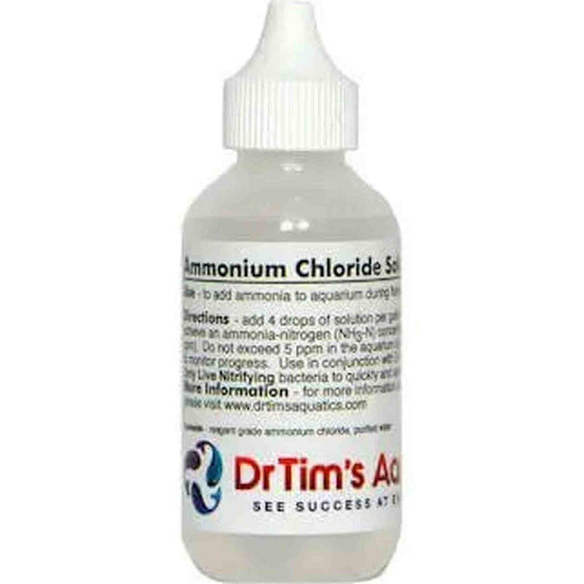 Dr. Tim’s Aquatics Ammonium Chloride Solution for Fishless Cycling