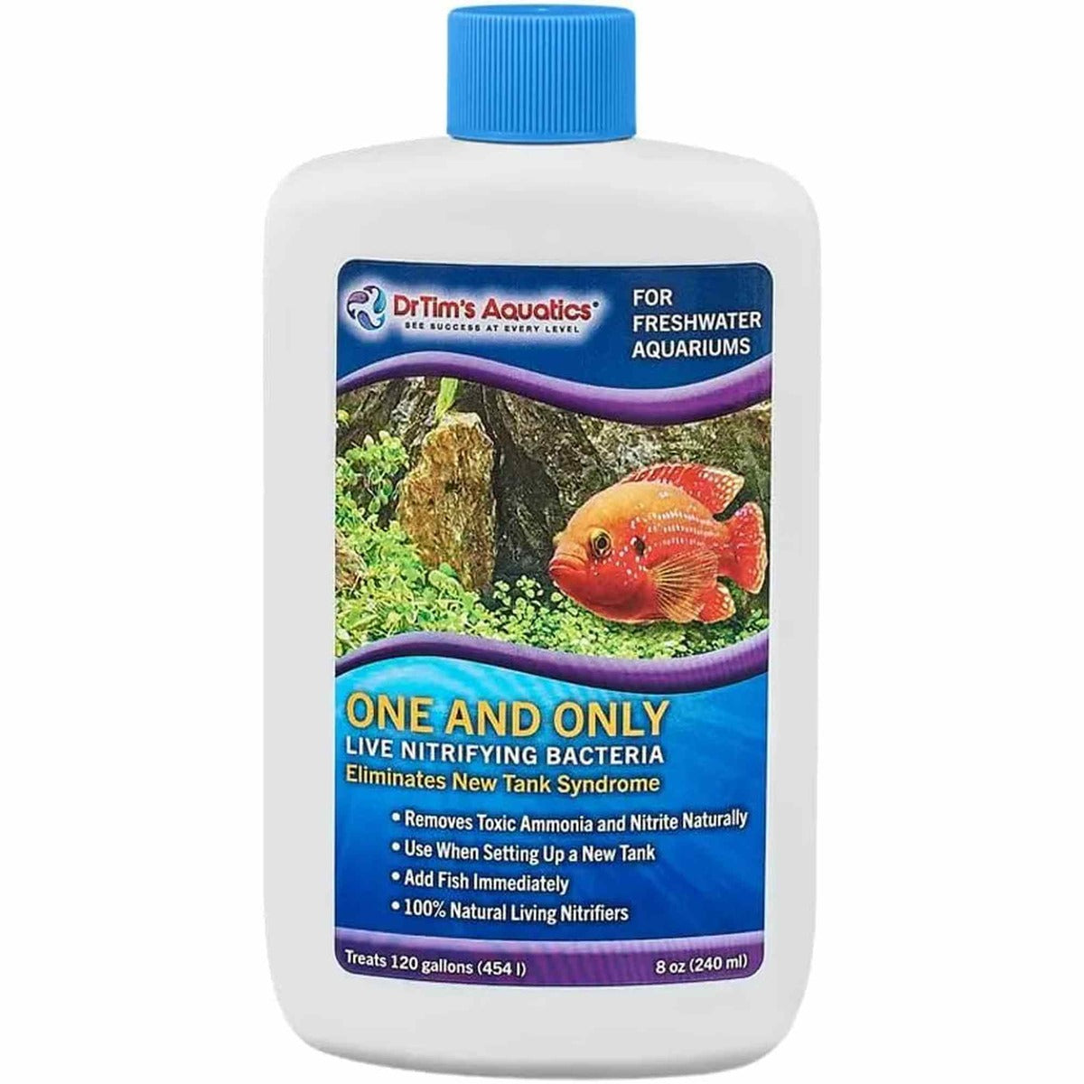 Dr Tim's Aquatics Freshwater One and Only Live Nitrifying Bacteria Dr Tim’s Aquatics