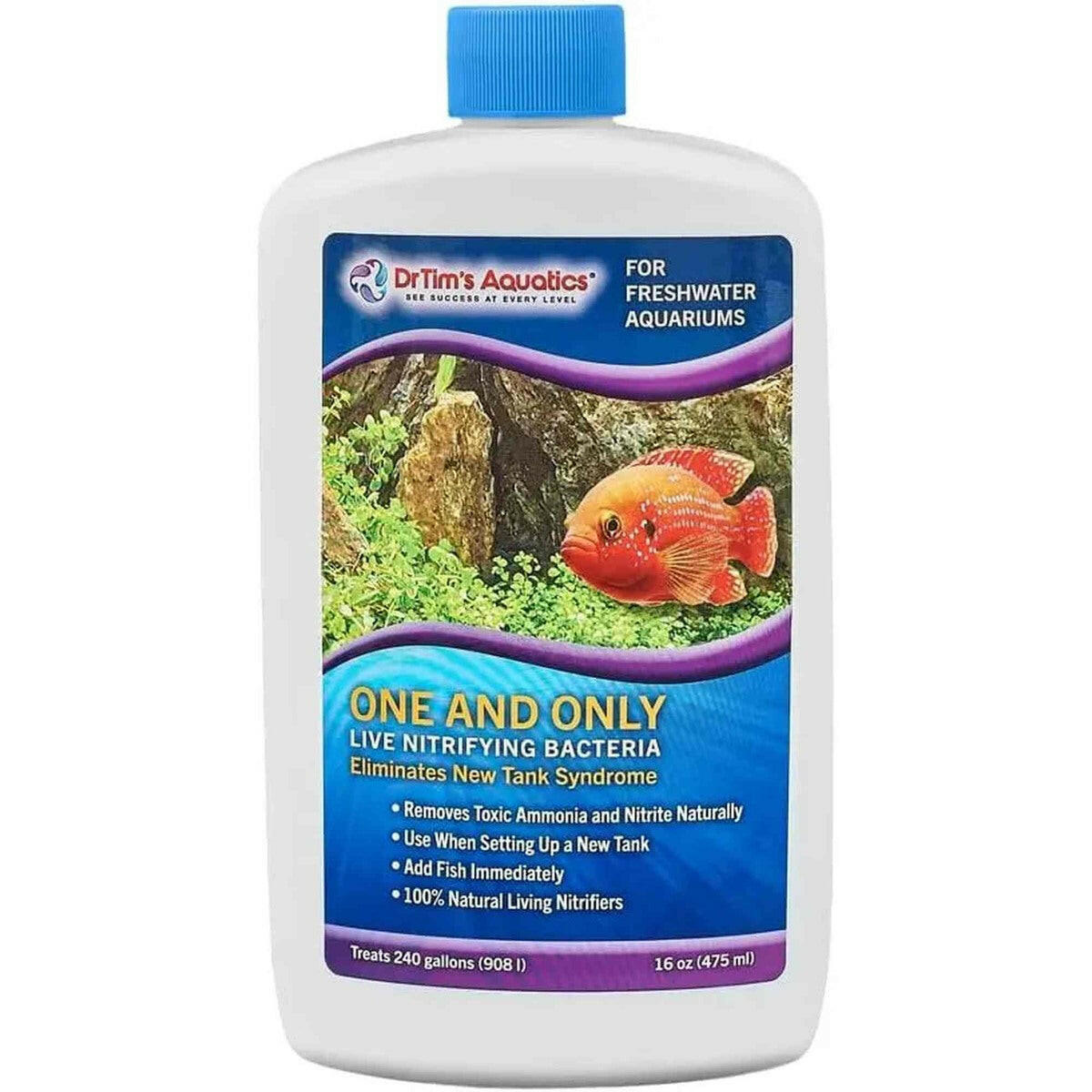 Dr Tim's Aquatics Freshwater One and Only Live Nitrifying Bacteria Dr Tim’s Aquatics