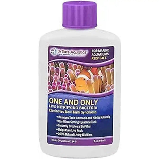 Dr. Tim’s Aquatics Saltwater One & Only Live Nitrifying Bacteria Dr Tim’s Aquatics