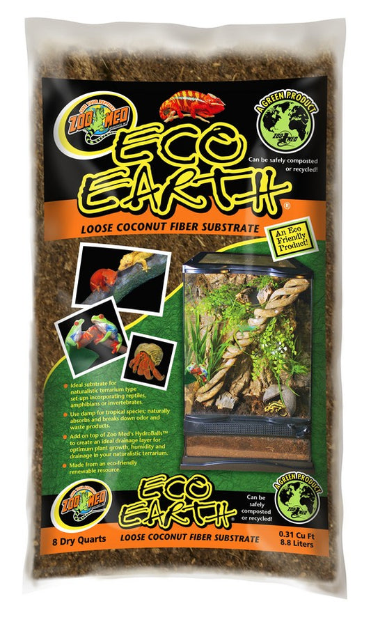 Zoo Med Eco Earth® Coconut Fiber Substrate Zoo-Med