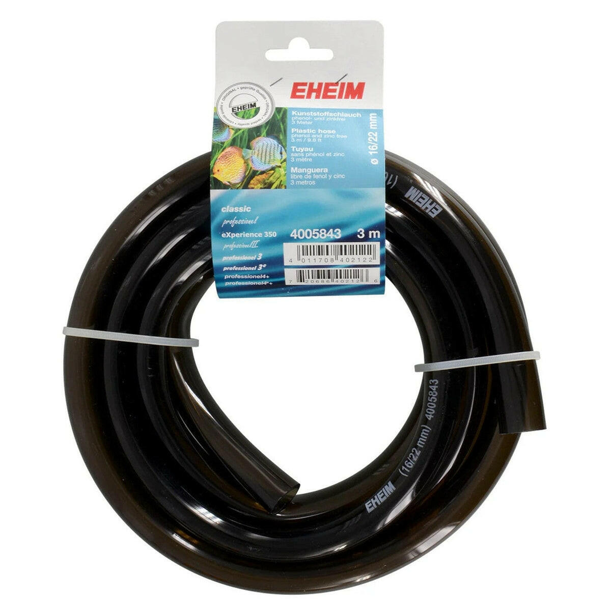 EHEIM Replacement Part - 3m Grey Hose 16/22 mm 4005843 Eheim